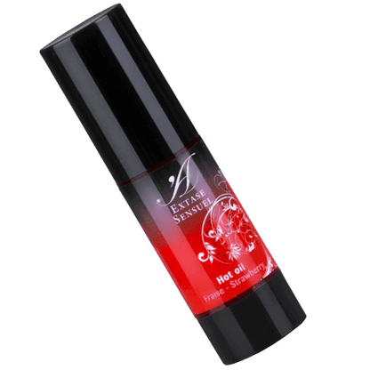 Extase sensuelle huile chaude fraise