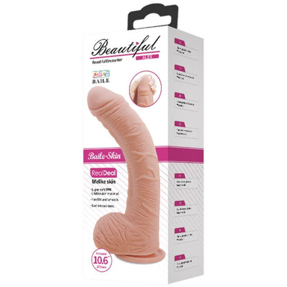 Très belle rencontre alex lifelike skin dildo 27 cm