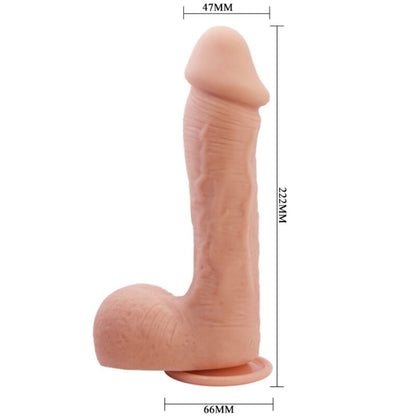 Bellissimo incontro johnson lifelike skin dildo 27 cm
