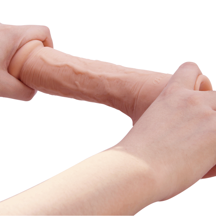 Bellissimo incontro johnson lifelike skin dildo 27 cm
