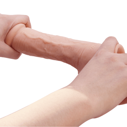 Bellissimo incontro johnson lifelike skin dildo 27 cm