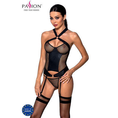 Passione amanda corseteco pelle l/xl