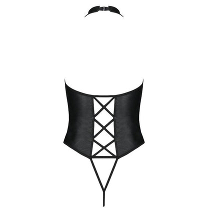 Body Passion Nancy Ecopelle Nero s/m