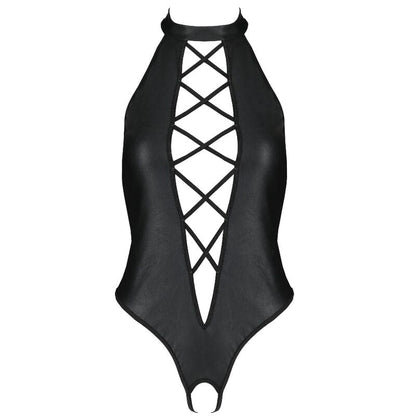 Body Passion Nancy Ecopelle Nero s/m