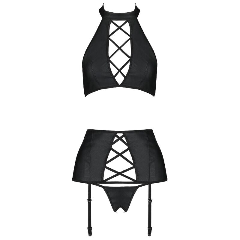 Set passion nancy ecopelle l/xl
