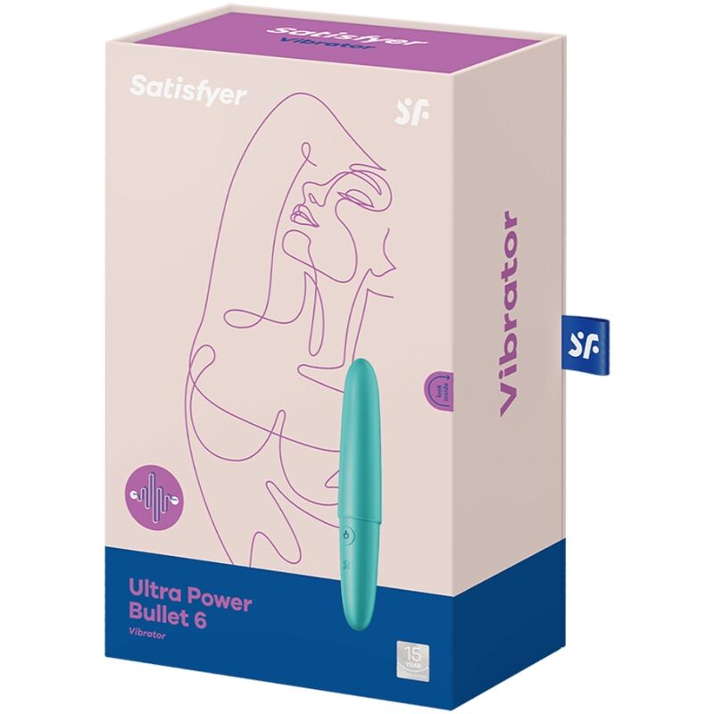 Satisfyer ultra power bullet 6 - turchese