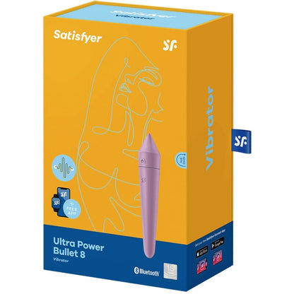 Soddisfare ultra power bullet 8 - lilla