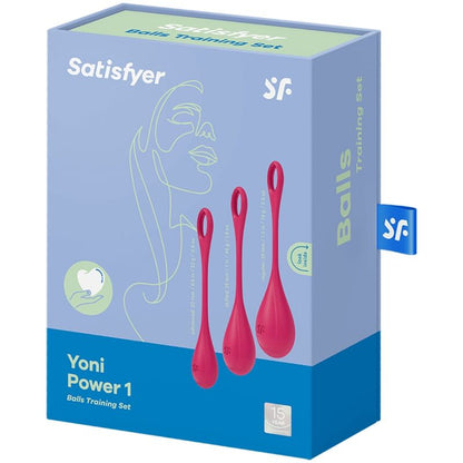 Coni vaginali Satisfyer Yoni Power 2 rosso
