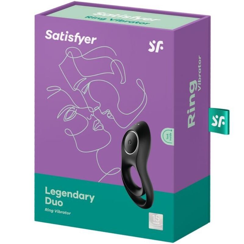 Anello Vibrante Satisfyer Legendary Duo Nero