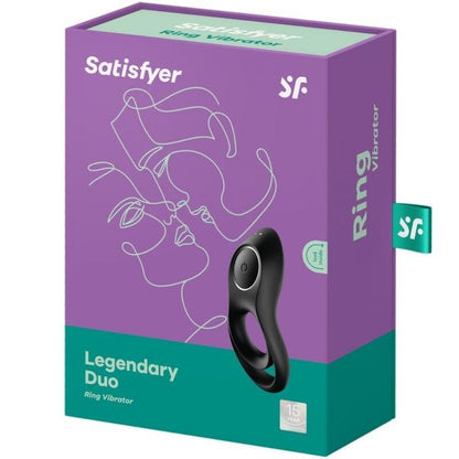 Anello Vibrante Satisfyer Legendary Duo Nero