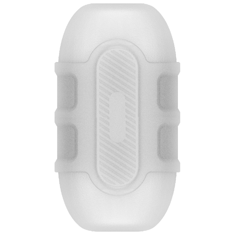 Masturbateur pour hommes - Jamyjob double masturbateur turbo blanc