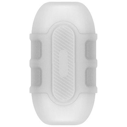 Masturbateur pour hommes - Jamyjob double masturbateur turbo blanc