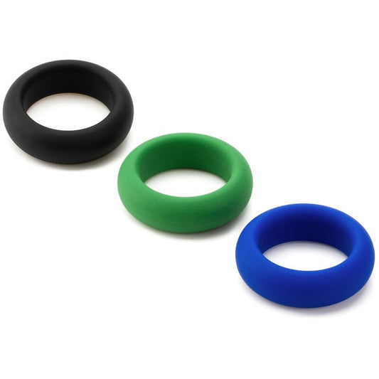 Set anelli per gallo in silicone je joue