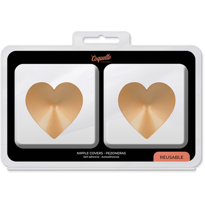 Coquette chic desire - copri capezzoli cuori doro