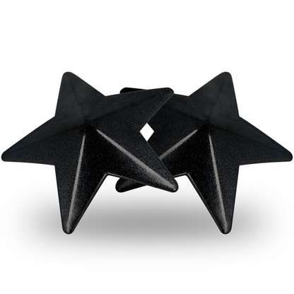Coquette chic desire copricapezzi - black stars