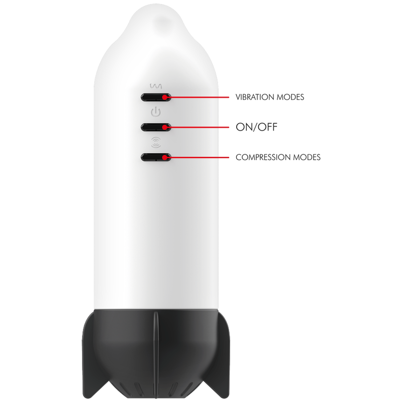 Masturbateur masculin - Jamyjob rocket contraction et vibration