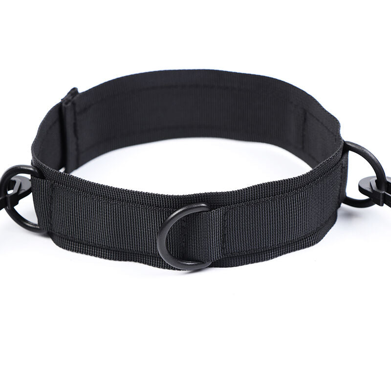 Collo ohmama fetish in nylon con ferma polsi