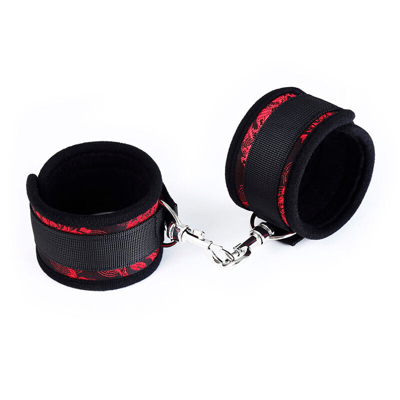 Manette  Ohmama Fetish Scandal Regolabili Taglia Unica Nere/Rosse