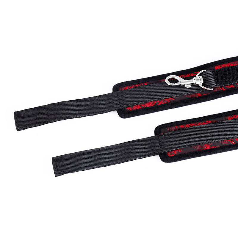 Manette  Ohmama Fetish Scandal Regolabili Taglia Unica Nere/Rosse