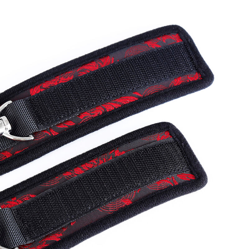 Manette  Ohmama Fetish Scandal Regolabili Taglia Unica Nere/Rosse
