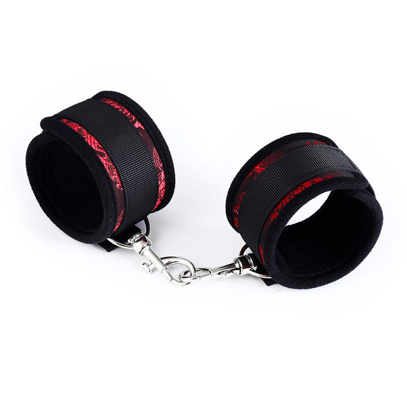 Manette  Ohmama Fetish Scandal Regolabili Taglia Unica Nere/Rosse