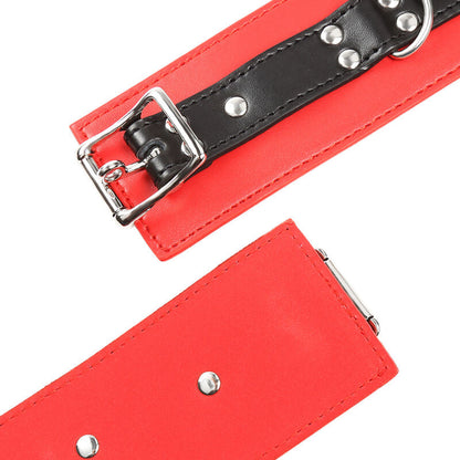 Ohmama fetish locking/buckling wrist restraints