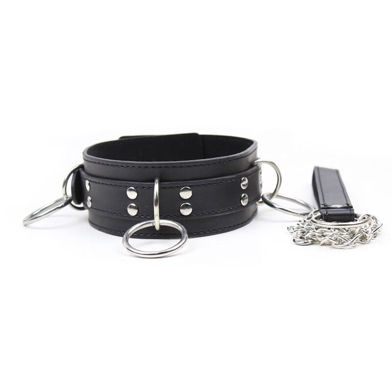 Ohmama fetish collar sumision con 3 anillas
