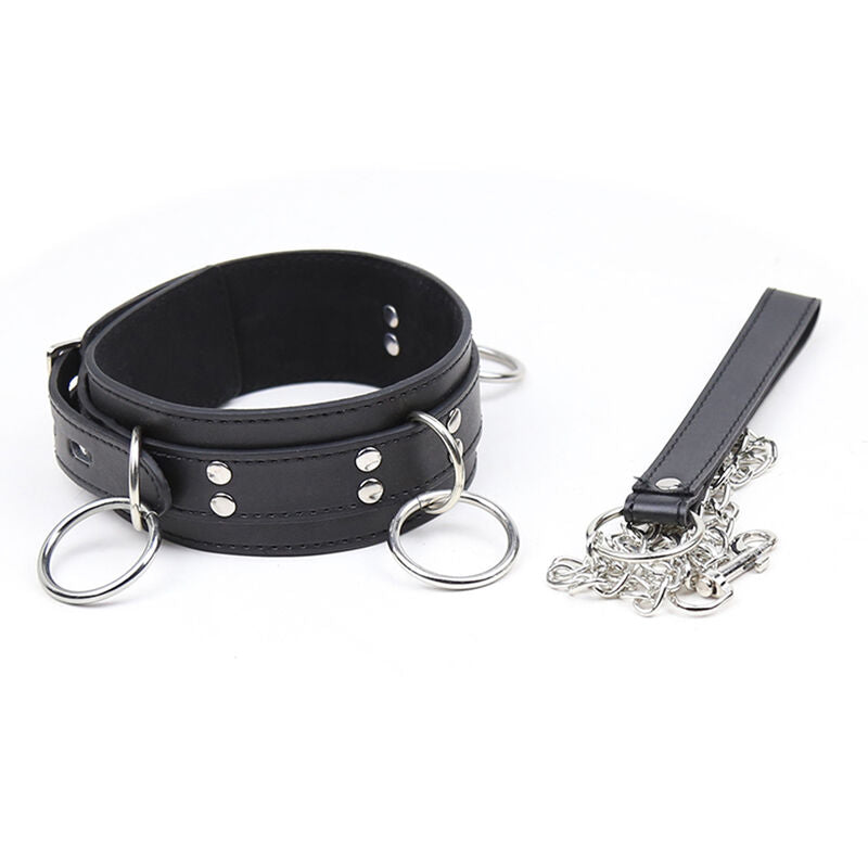 Ohmama fetish collar sumision con 3 anillas