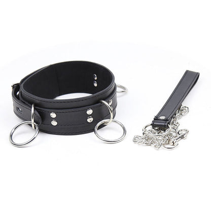 Ohmama fetish collar sumision con 3 anillas