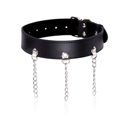 Ohmama fetish collar fetish con anillas