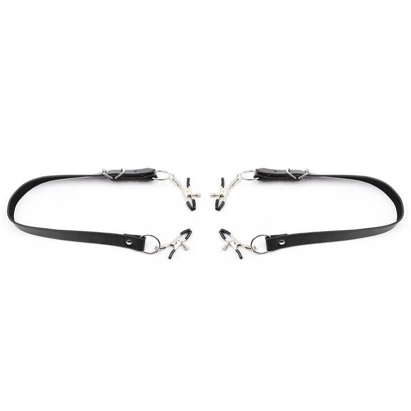 Morsetti clitterali ohmama fetish gamba bondage