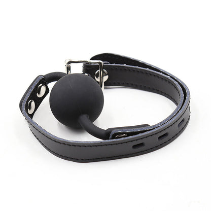 Gagging Ohmama con Sfera in Silicone Nero