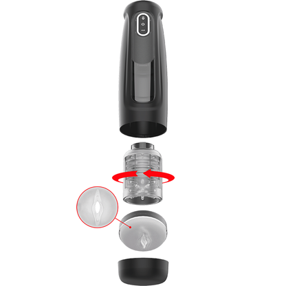 Masturbateur pour homme - Jamyjob tornado 360 rotate tech