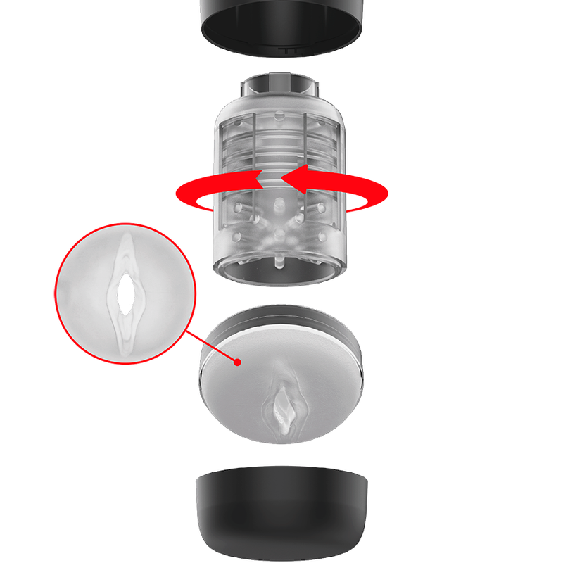 Masturbateur pour homme - Jamyjob tornado 360 rotate tech