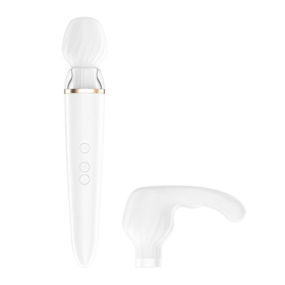 Wand massager - Satisfyer Double wand-er bianco