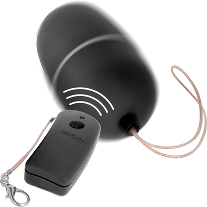 Ovetto vibrante - Online con telecomando nero