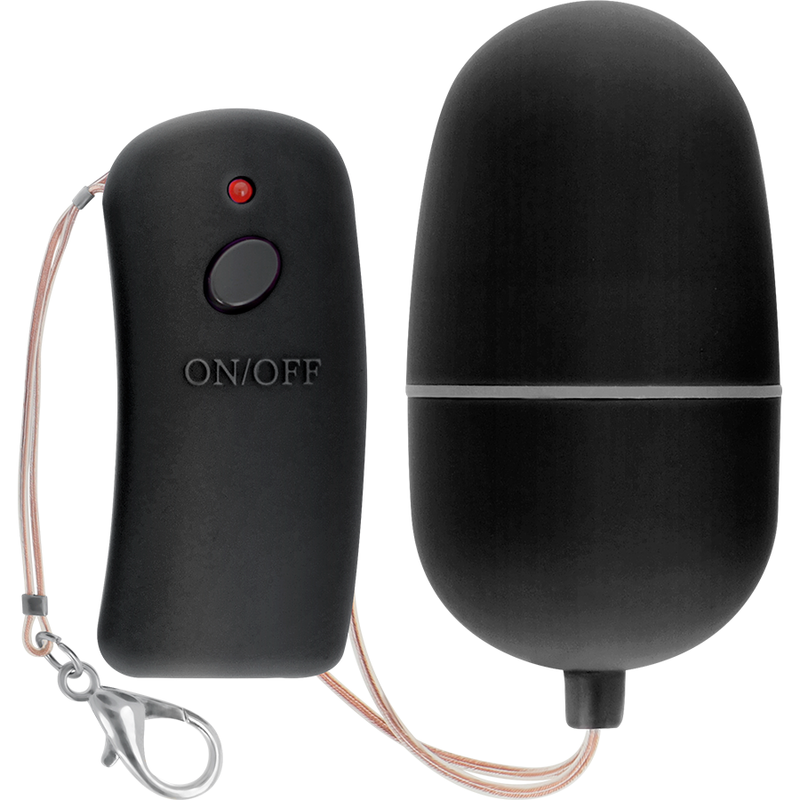 Ovetto vibrante - Online con telecomando nero
