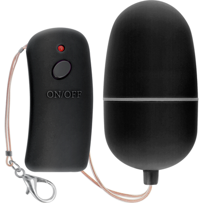 Ovetto vibrante - Online con telecomando nero