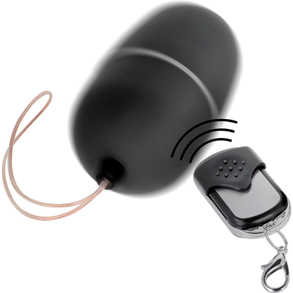 Ovetto vibrante - Online con telecomando nero m