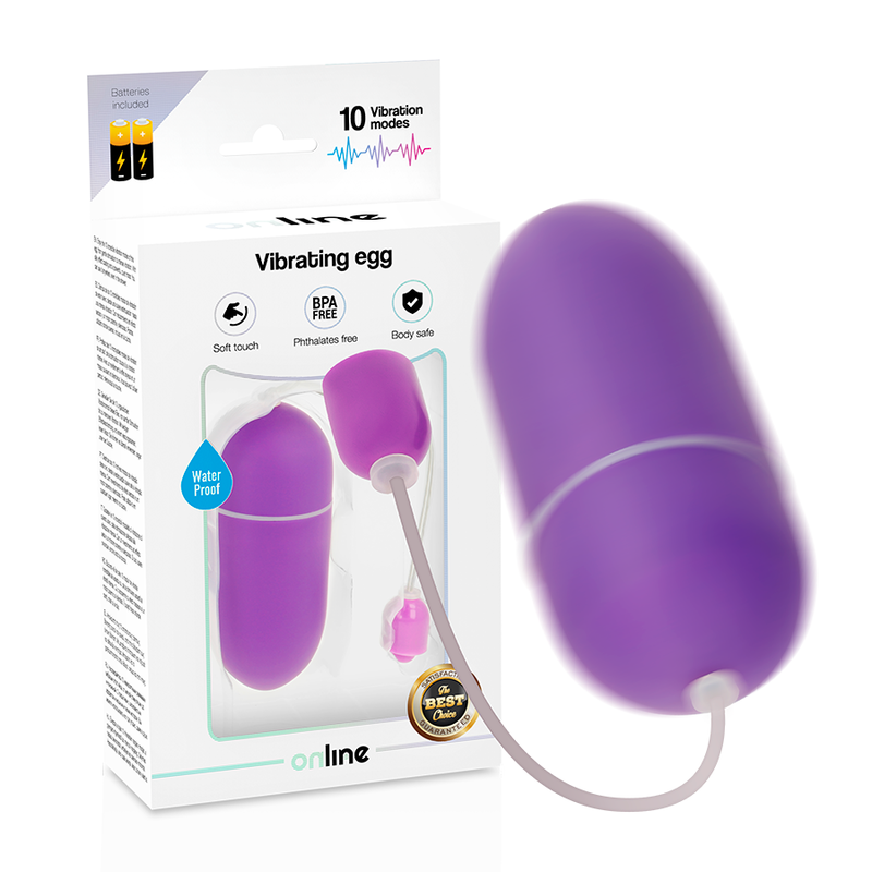 Ovetto vibrante - Online viola impermeabile