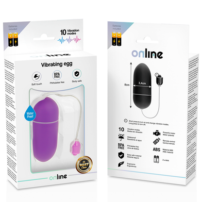 Ovetto vibrante - Online viola impermeabile