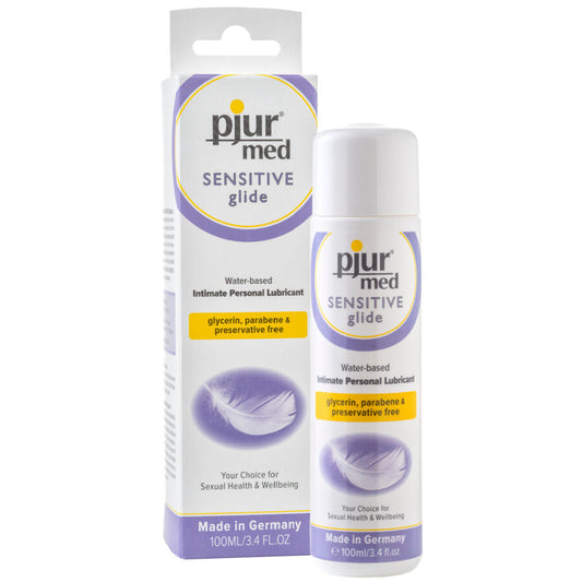 Lubrificante a base acqua pjur med sensitive glide 100 ml