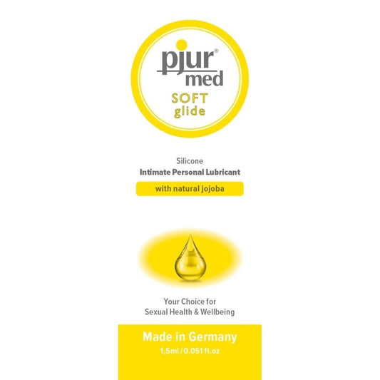 Lubrificante silicone pjur med soft glide 1,5 ml