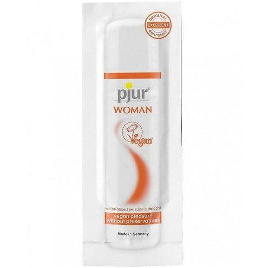 Pjur woman lubrificante a base acqua vegano 2 ml