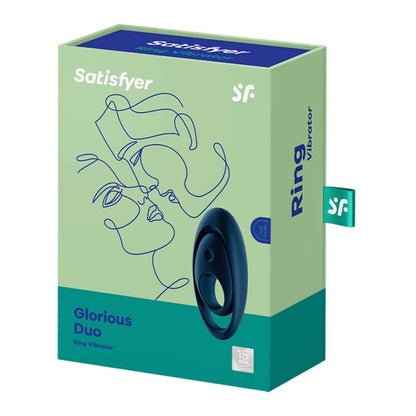 Anello Vibrante Satisfyer Glorious Duo Blu