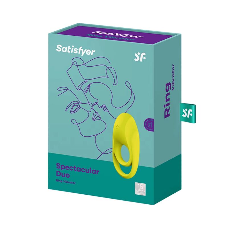 Anello Vibrante Satisfyer Spectacular Duo Giallo