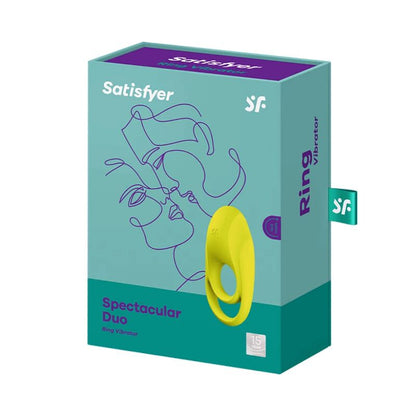 Anello Vibrante Satisfyer Spectacular Duo Giallo