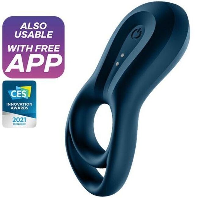 Anello Vibrante Satisfyer Epic Duo Blu