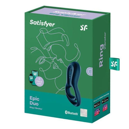 Anello Vibrante Satisfyer Epic Duo Blu