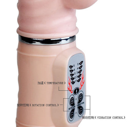 Vibratore Rabbit BAILE Heat fire Rosa Chiaro